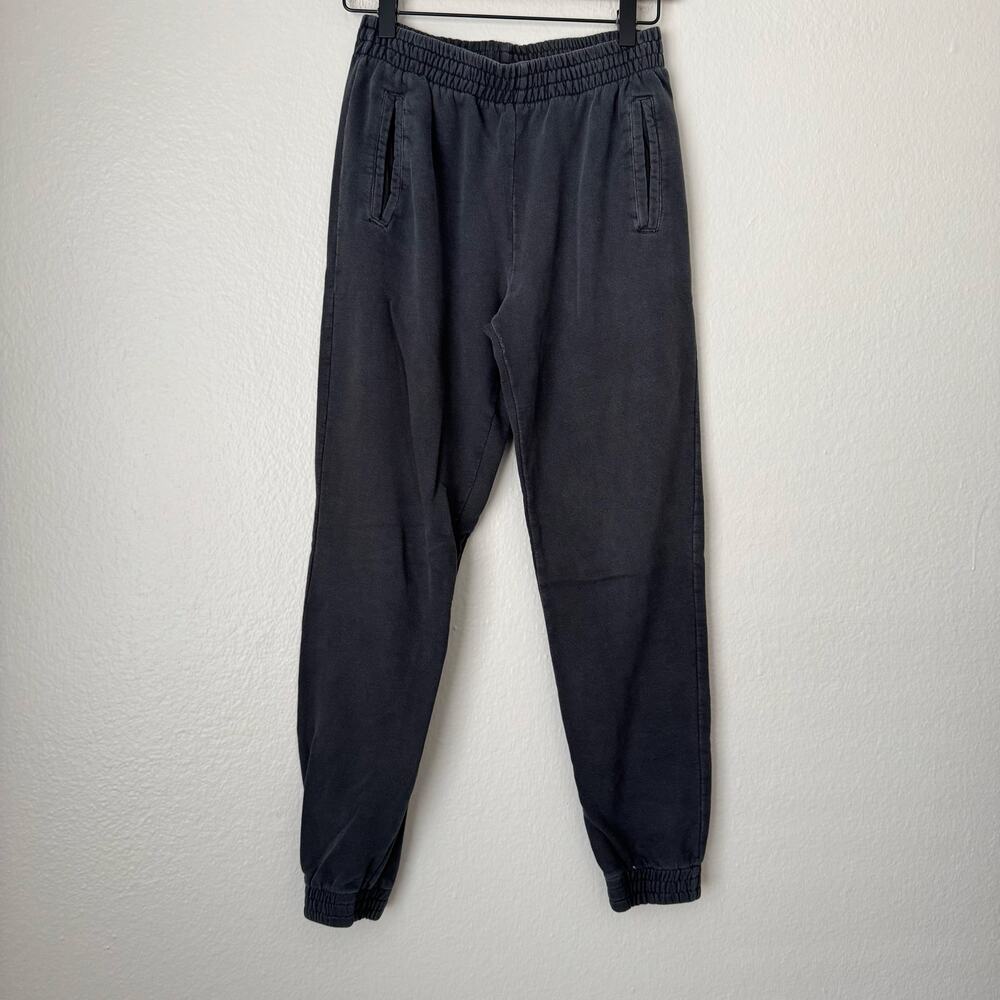 John Galt Womens Dark Gray Sweatpants Joggers One Size Stretch Baggy Loungewear